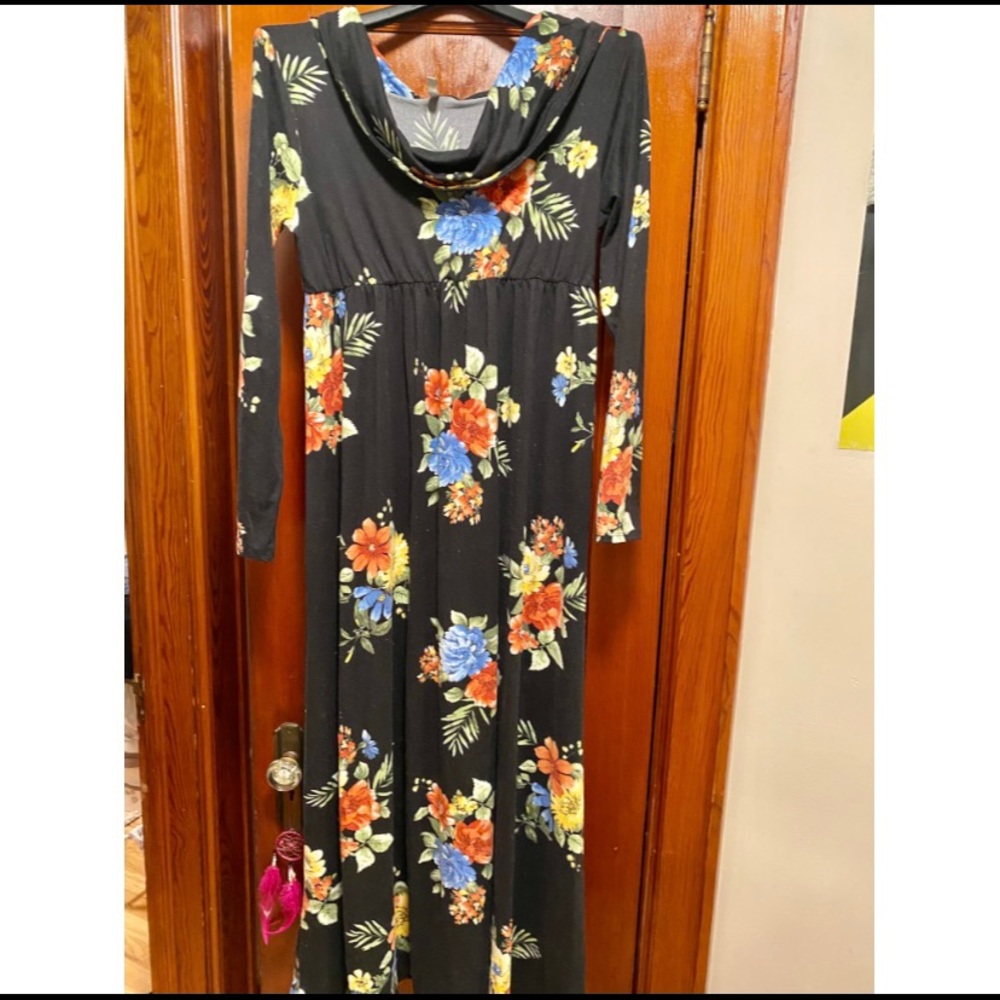 Floral Maternity Dress
